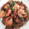 กุ้งอบวุ้นเส้นเบค่อน