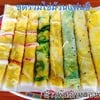 ชุดรวมไข่ม้วนแฟนซี จานใหญ่มาก เหมาะสำหรับผู้ที่มาเป็นหมู่คณะ กินกันจนจุก