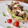 Avocado mushroom toast Avocado mushroom toast