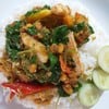 ข้าวกะเพราปู+ไข่ปู ข้าวกะเพราปู+ไข่ปู