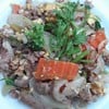 ผัดแหนมใส่ไข่
