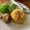 ข้าวหมกไก่ 60บาท น้ำจิ้มอร่อย แต่เนื้อไก่แห้ง และแข็ง ชิ้นก็เล็กมาก 