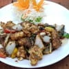 เนื้อปลาผัดพริกไทยดำ เนื้อปลาผัดพริกไทยดำ