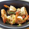 กุ้งผัดมาแห้งๆ