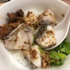 ข้าวต้มปลากะพง บะเต็ง(หมูลูกเต๋าผัดซอส) ข้าวต้มปลากะพง บะเต็ง(หมูลูกเต๋าผัดซอส)