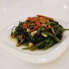 ผักบุ้งผัดกะปิฮ่องกงกุ้งแห้งกรอบ ผักบุ้งผัดกะปิฮ่องกงกุ้งแห้งกรอบ