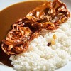 Freshly Deep-fried Soft Shell Crab with Curry rice Freshly Deep-fried Soft Shell Crab with Curry rice