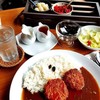 Aoringo Homemade Japanese Burger with Curry Rice Aoringo Homemade Japanese Burger with Curry Rice