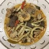 “แกงไก่หน่อไม้เส้น"
