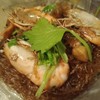 กุ้งอบวุ้นเส้น+น้ำจิ้มซีฟู้ดชุดละ 70 บาท