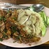 ข้าวมันไก่ต้มผสมไก่แซ่บ