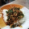 ราคา 30บาท อร่อยและถูก หมูสับ กระเพราล้วน