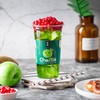 ชาแอปเปิ้ลไข่มุกระเบิดสตอเบอร์รี่ (Apple Green tea with Strawberry Popping Boba) ชาแอปเปิ้ลไข่มุกระเบิดสตอเบอร์รี่ (Apple Green tea with Strawberry Popping Boba)