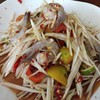 ตำกุ้งสด