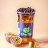 ชาเสาวรสไข่มุกหนึบหนับ (Passion Fruit Green tea with Boba) ชาเสาวรสไข่มุกหนึบหนับ (Passion Fruit Green tea with Boba)