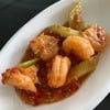 กุ้งผัดซ้อสXO