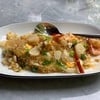 วุ้นเส้นผัดไข่กระเทียมดอง