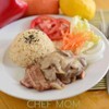 ข้าวสเต๊กไก่ซอสเห็ด ข้าวสเต๊กไก่ซอสเห็ด