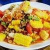 ตำไทยข้าวโพดไข่เค็ม