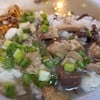 ข้าวต้มเป็ด Street Food เป็นรถเข็นแบบบ้านๆ