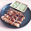 หมูสามชั้นสไลด์พันเห็ดเข็มทอง น้ำจิ้มซีฟู๊ด หมูสามชั้นสไลด์พันเห็ดเข็มทอง น้ำจิ้มซีฟู๊ด