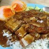 ข้าวหมูแดง+หมูกรอบ+กุนเชียง ใส่ไข่ ข้าวหมูแดง+หมูกรอบ+กุนเชียง ใส่ไข่