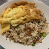 ข้าวผัดปลาเค็ม ไข่เจียวพริกสด