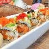 สูตรเชฟดุ่ยจะมีเทมปุระกุ้ง ครีมชีส ปลาไหล แต่เราไม่กินปลาไหล เลยขอเปลี่ยนเป็นแซล