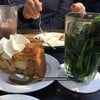 apple pie and mint tea