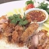 ข้าวมันไก่ทอด