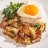 ข้าวกระเพราหมูกรอบ-ไข่ดาว