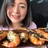 กุ้งย่างอร่อยมากก