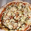 Pizza แป้งบางนุ่ม ชอบกรอบหน้าปลาหมึก กุ้ง หอยลาย