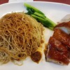 Soya sauce chicken with noodle