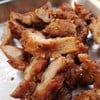 หมูทอดกระเทียมพริกไทยตลาดนครหลวง