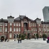ด้านหน้าสถานีรถไฟโตเกียว (tokyo station)