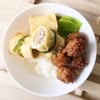 🌈ข้าวไข่ม้วน x ลาบหมูทอด