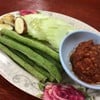 อันนี้ของแถม น้ำพริกผักสด