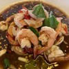 ยำกุ้งสุกปลาร้า