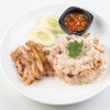 ข้าวผัดกระเทียมไก่ย่าง ข้าวผัดกระเทียมไก่ย่าง
