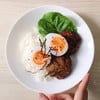 🌈ข้าวหน้าหมูก้อนทรงเครื่องสูตรคุณแม่ และไข่เป็ดต้มยางมะตูม