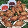 “ปีกไก่ทอดใบมะกรูด”