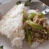 บวบผัดไข่หมูสับ บวบผัดไข่หมูสับ