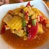 ตำข้าวโพดไข่เค็ม
