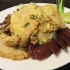 V01 ข้าวผัดหมูไข่เจียวโปะเครื่องล้น (โปะกุนเชียง โปะหมูยอ โปะหมูกรอบ) V01 ข้าวผัดหมูไข่เจียวโปะเครื่องล้น (โปะกุนเชียง โปะหมูยอ โปะหมูกรอบ)