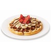 Banana Strawberry Nutella Waffle Banana Strawberry Nutella Waffle