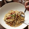 Spaghetti Black Truffle with sundried Tomato Spaghetti Black Truffle with sundried Tomato