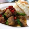 กระเพราหมูกรอบ