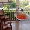 บรรยากาศที่ระเบียงห้องพัก 