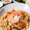 เส้นจันทร์ผัดไทยกุ้งสด เส้นจันทร์ผัดไทยกุ้งสด